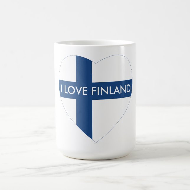 JAG ÄLSKAR FINLAND HJÄRTA KAFFEMUGG (Center)
