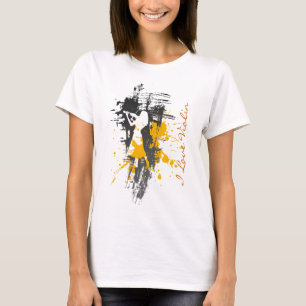 Jag älskar fiolen tee shirt