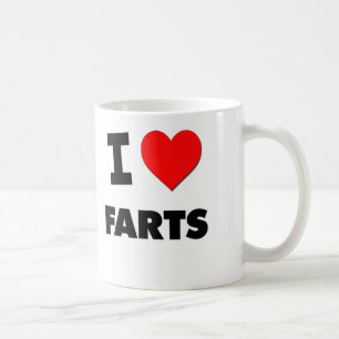 Jag älskar fisar kaffemugg