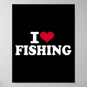 Jag älskar fiske  poster