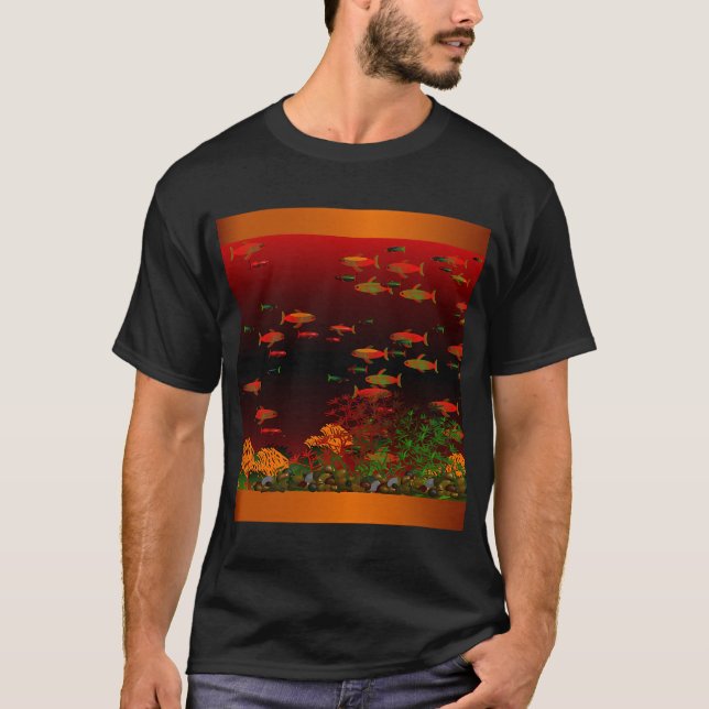 Jag älskar fiske t shirt (Framsida)