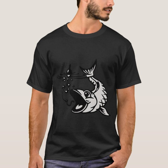 Jag älskar fiske t shirt (Framsida)