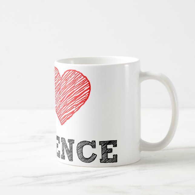 Jag älskar Florence Kaffemugg (Höger)