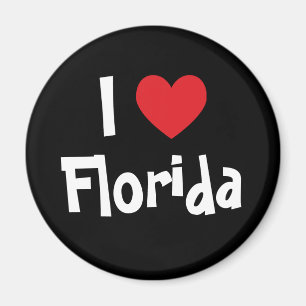 Jag älskar Florida Magnet