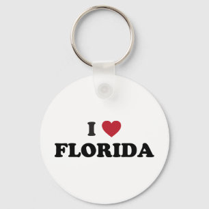 Jag älskar Florida Nyckelring