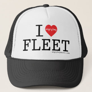Jag älskar flotta truckerkeps