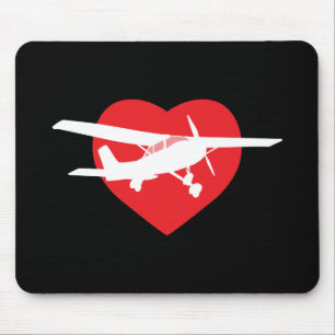 Jag älskar flygplan musmatta