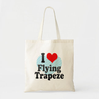 Jag älskar flygtrapezen tygkasse