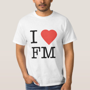 Jag älskar FM-T-tröja T-shirt