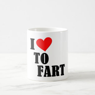 jag älskar för att fisa klassikervitmuggen kaffemugg