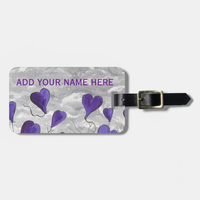 JAG ÄLSKAR FÖR ATT FLYGA BAGAGEBRICKA (Horisontell Framsida)