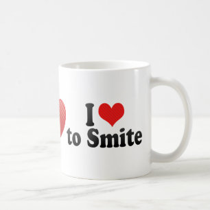 Jag älskar för att slå kaffemugg