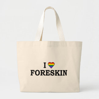 Jag älskar Foreskin Jumbo Tygkasse