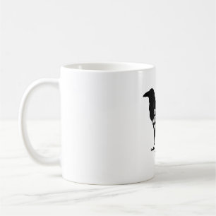 Jag älskar försök till mord Halloween kråka skämt Kaffemugg