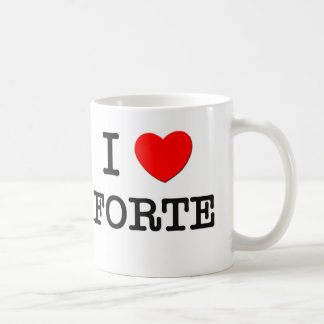 Jag älskar forte- kaffemugg