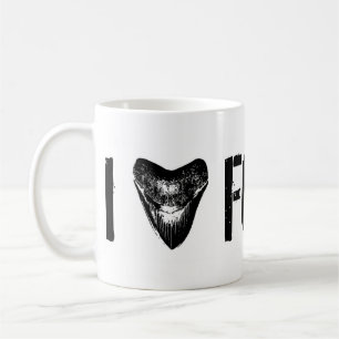 JAG ÄLSKAR FOSSIL Megalodon Kaffemugg