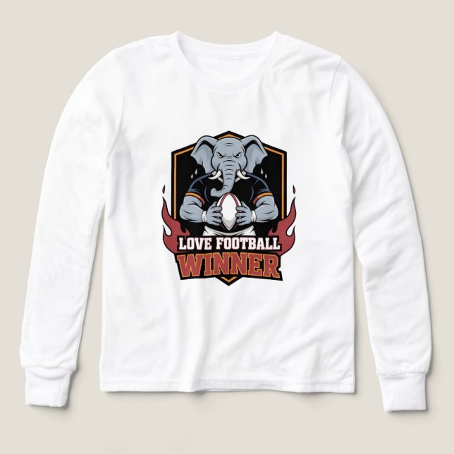 Jag älskar fotboll  t shirt (Design framsida)