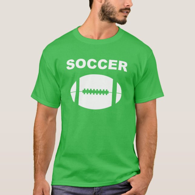 Jag älskar fotboll t shirt (Framsida)