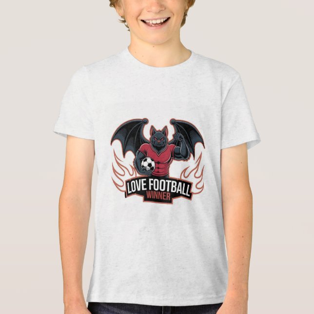 Jag älskar fotboll  t shirt (Framsida)
