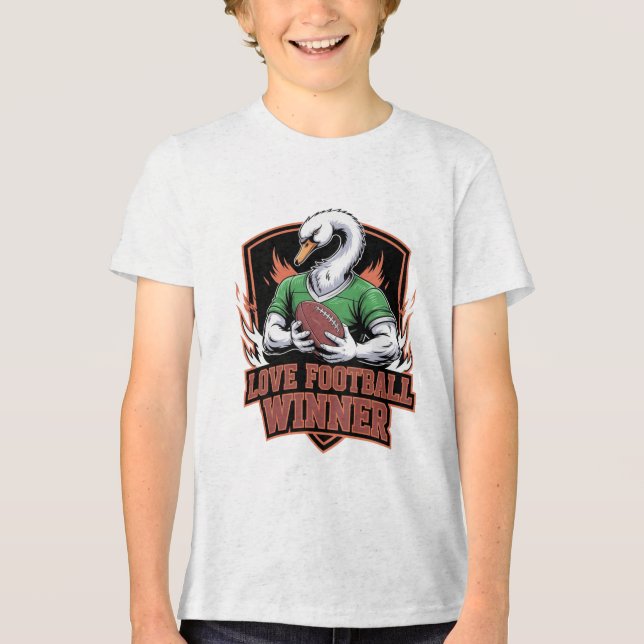 Jag älskar fotboll  t shirt (Framsida)
