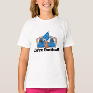 Jag älskar fotboll t shirt