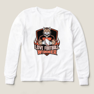 Jag älskar fotboll t shirt