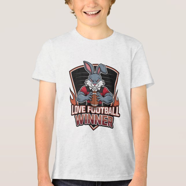 Jag älskar fotboll  t shirt (Framsida)
