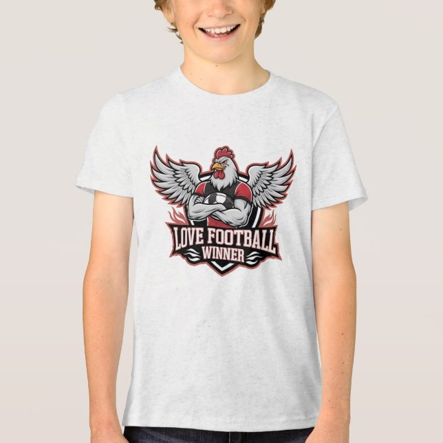 Jag älskar fotboll  t shirt (Framsida)