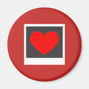 Jag älskar fotografi magnet