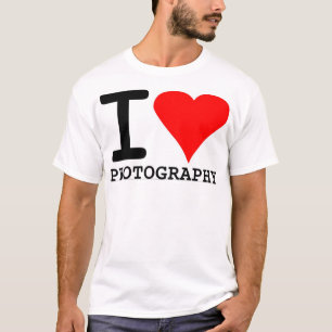Jag älskar fotografi tröja