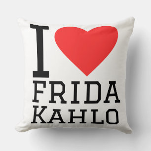Jag älskar frida kahlo kudde
