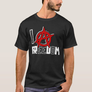 Jag älskar frihet tee shirt