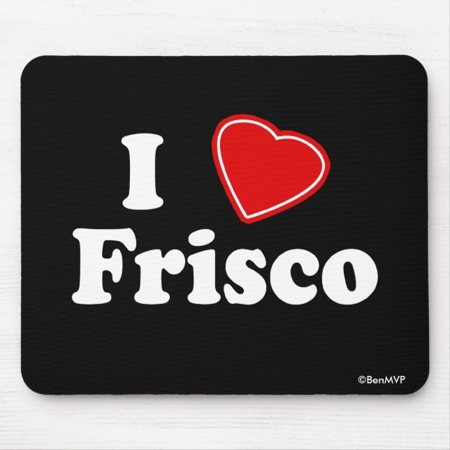 Jag älskar Frisco Musmatta (Framsidan)
