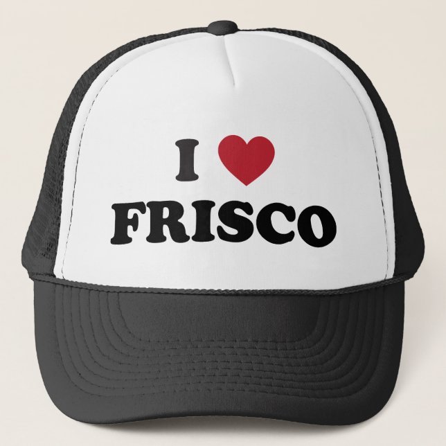 Jag älskar Frisco Texas Keps (Framsida)