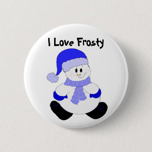 Jag älskar Frosty Knapp