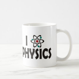 Jag älskar fysik kaffemugg