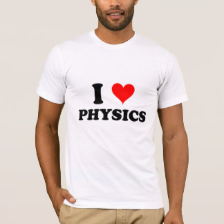 Jag älskar fysik t shirt