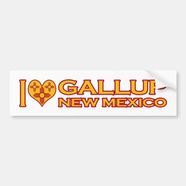 Jag älskar Gallup, NM Bildekal (Framsidan)
