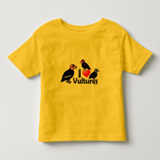 Jag älskar gam (Nordamerika) T-shirt (Framsida)