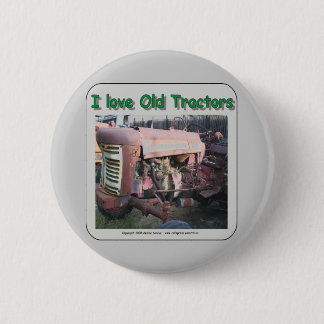 Jag älskar gammala IH-traktorer Knapp