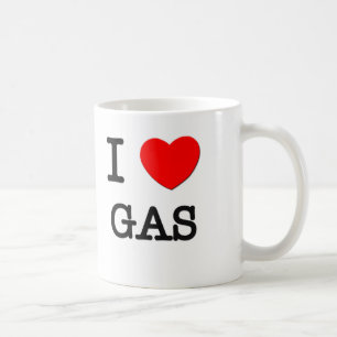 Jag älskar gasar kaffemugg