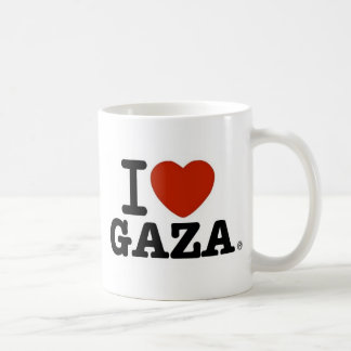 Jag älskar Gaza Kaffemugg