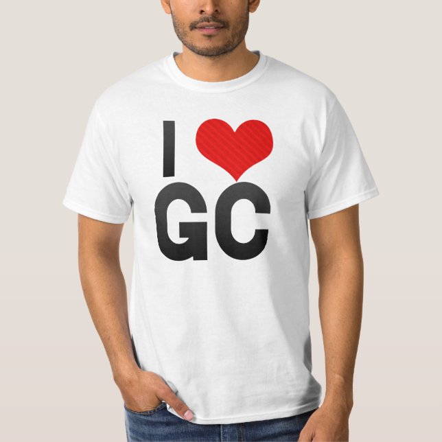 Jag älskar GC T Shirt (Framsida)