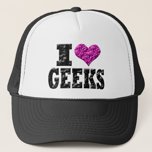Jag älskar Geeks Keps (Framsida)
