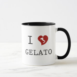 Jag älskar Gelato Mugg