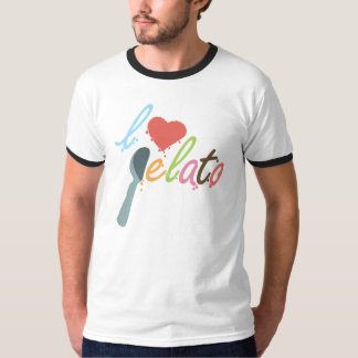 Jag älskar gelato t-shirt