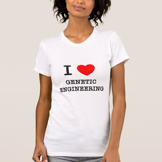Jag älskar genteknik tee (Framsida)
