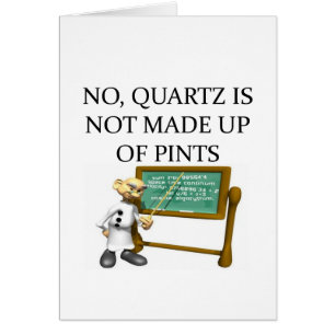 jag älskar geologi hälsningskort