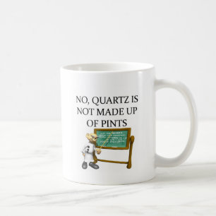 jag älskar geologi kaffemugg