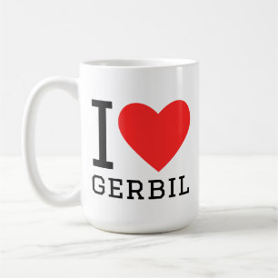 Jag älskar Gerber Kaffemugg